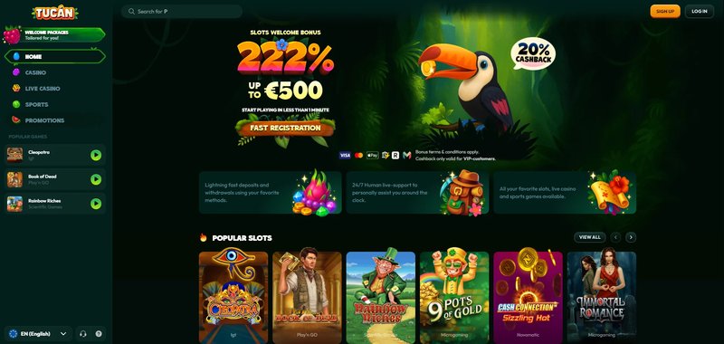 Tucan casino no deposit bonus - Välkommen Till Tucan Casino - Bästa Onlinekasinot för Sveriges Spelare